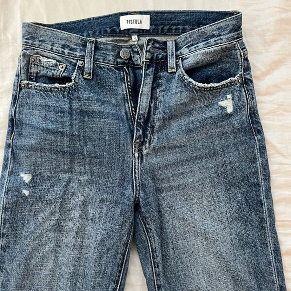 Pistola flare denim jeans. Size 24 in perfect condition - Picture 2 of 4